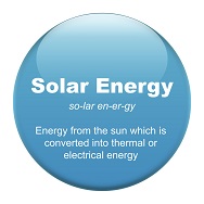 Solar Energy - converting sun energy into thermal or electric energy